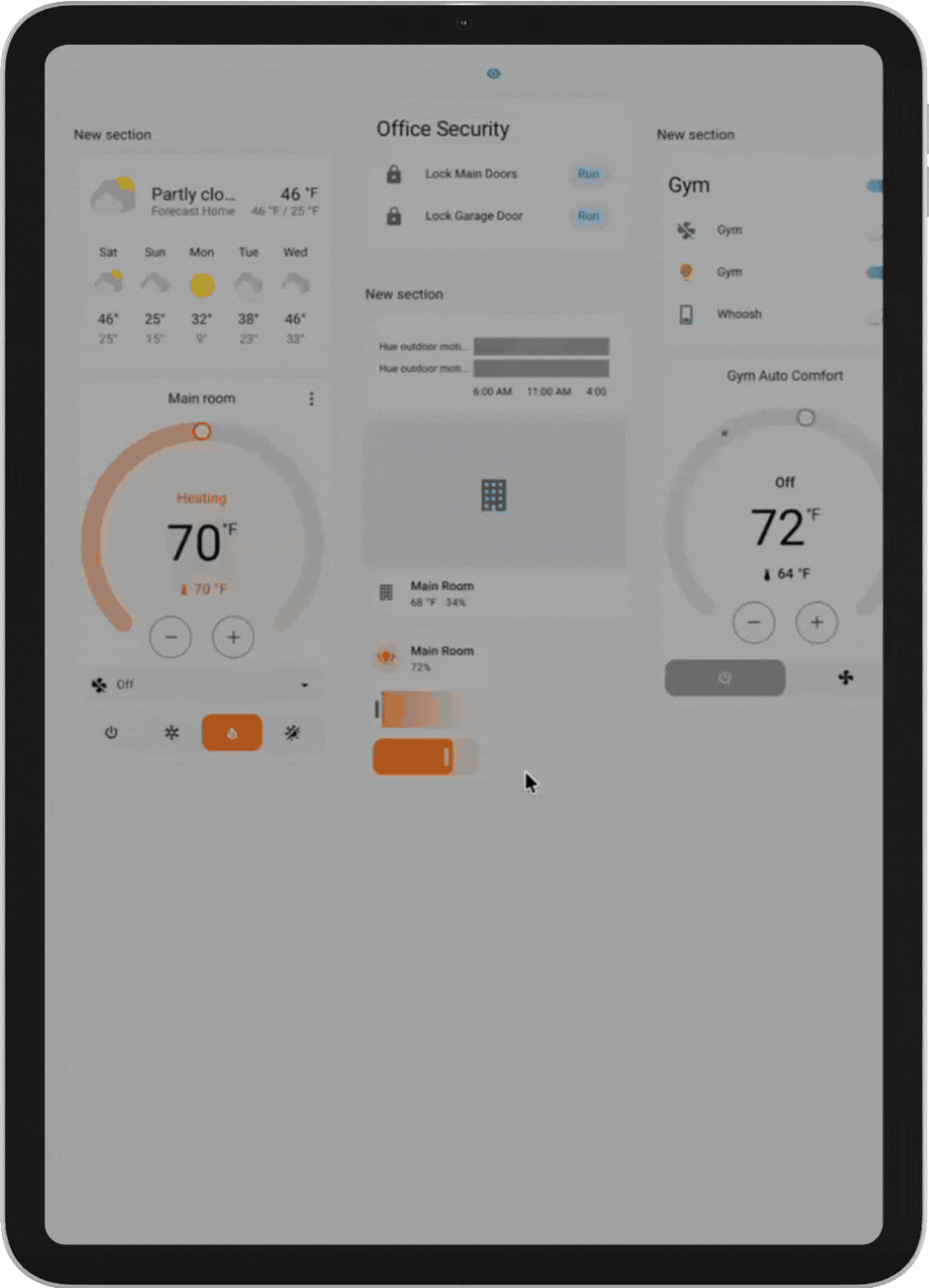 ipad ha custom dashboard kiosk  video demo